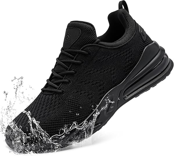 Non Slip Work Sneakers Water Resistant Walking Shoes
